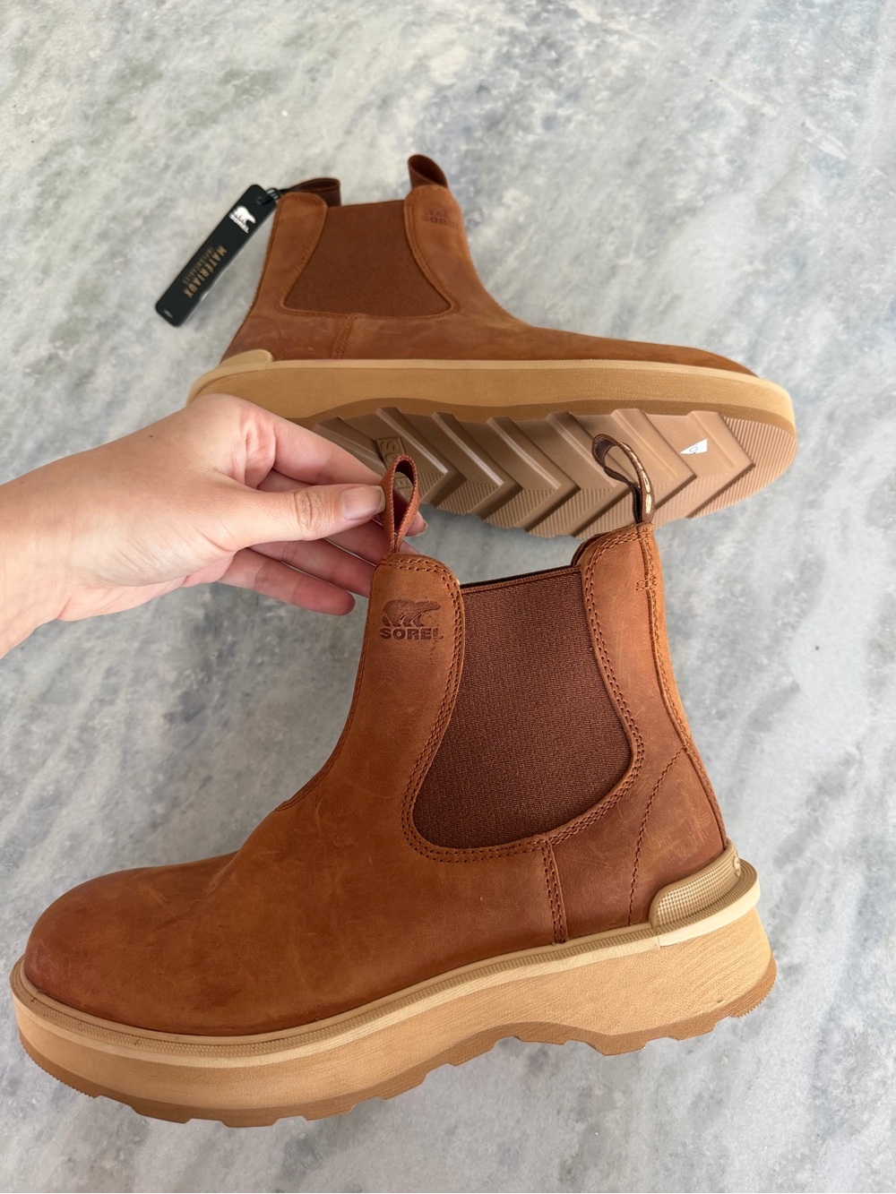 SOREL HI-LINE CHELSEA Platform Boots